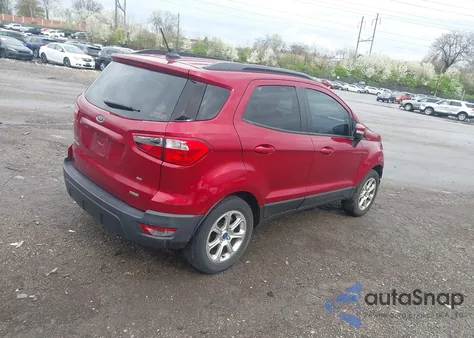 2018 Ford Ecosport Se z USA, uszkodzony, nr VIN MAJ3P1TE3JC169327